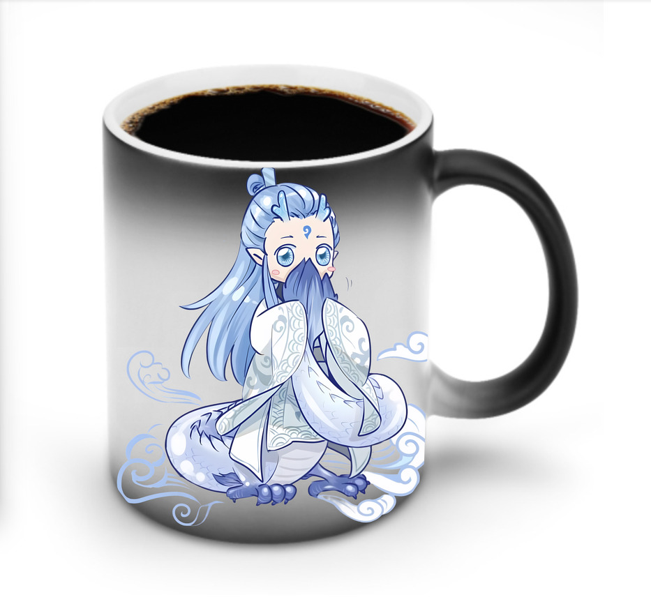 （画像用） Ne Zha 2 ナタ 魔童の大暴れ 温度変色マグカップ
