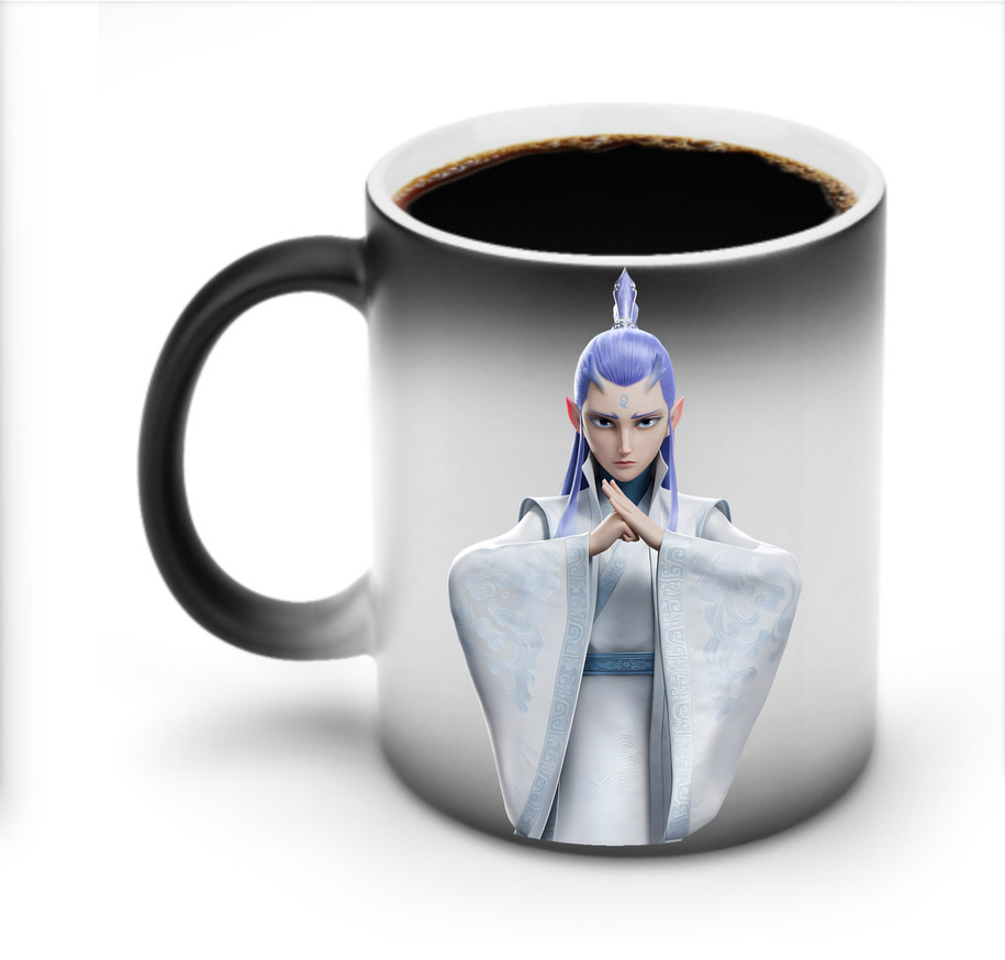 （画像用） Ne Zha 2 ナタ 魔童の大暴れ 温度変色マグカップ
