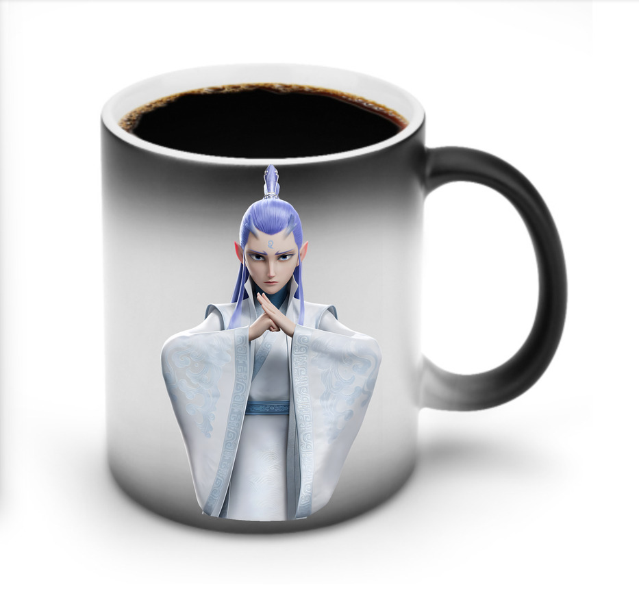 （画像用） Ne Zha 2 ナタ 魔童の大暴れ 温度変色マグカップ