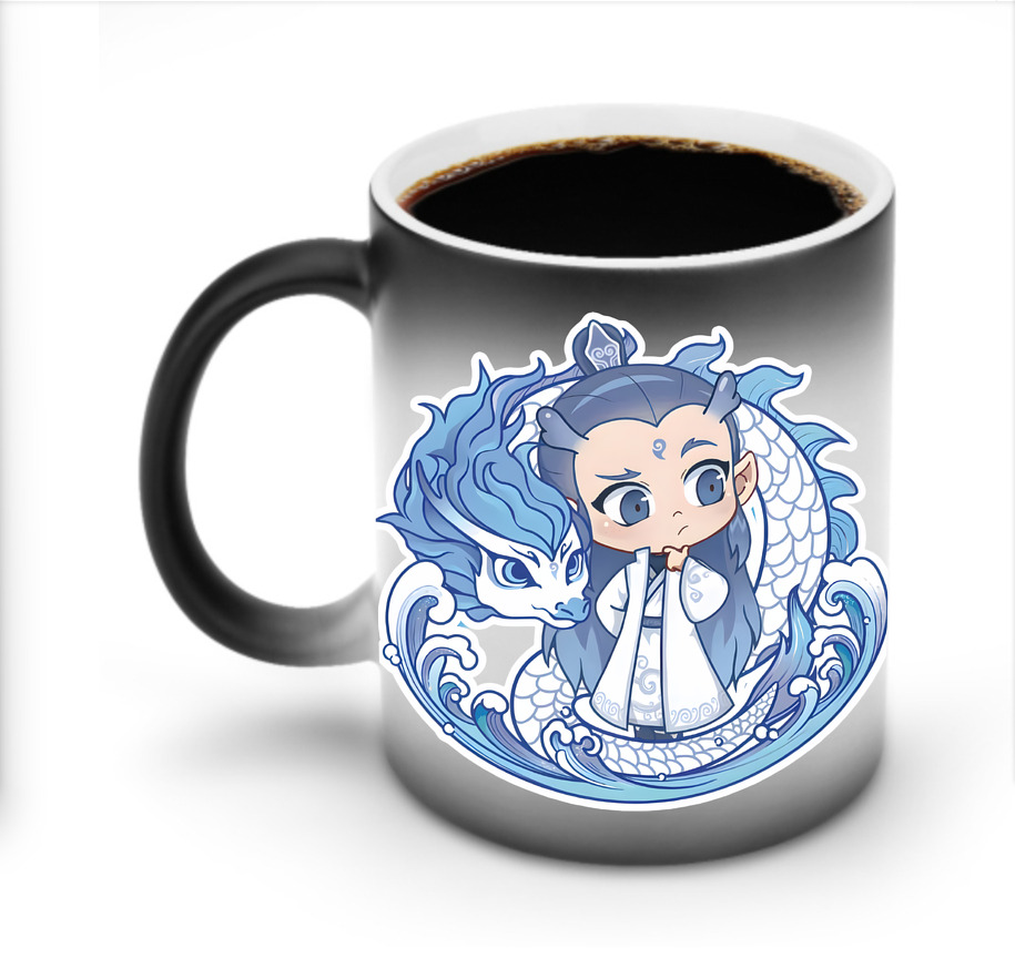 （画像用） Ne Zha 2 ナタ 魔童の大暴れ 温度変色マグカップ