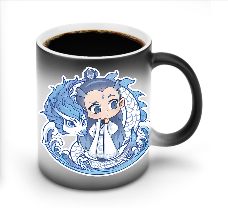 （画像用） Ne Zha 2 ナタ 魔童の大暴れ 温度変色マグカップ