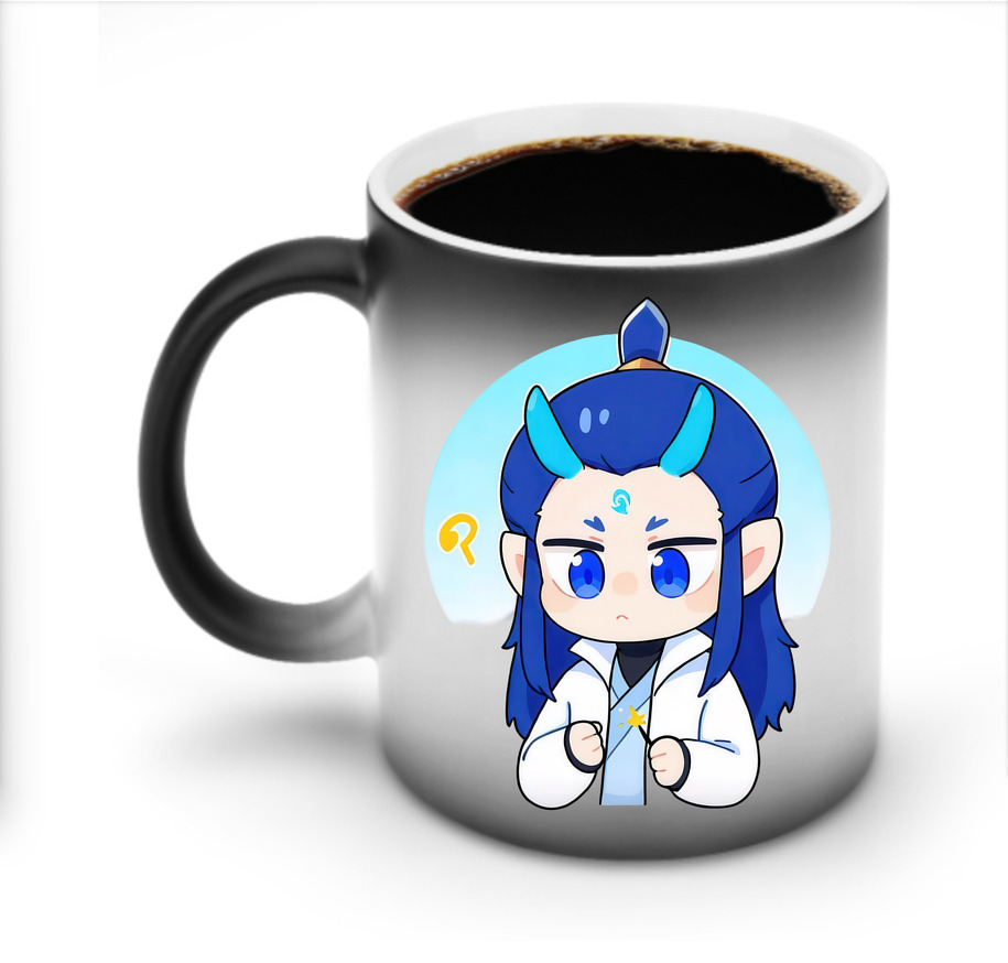 （画像用） Ne Zha 2 ナタ 魔童の大暴れ 温度変色マグカップ