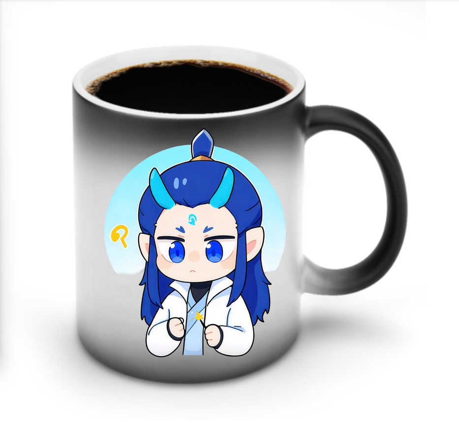 （画像用） Ne Zha 2 ナタ 魔童の大暴れ 温度変色マグカップ
