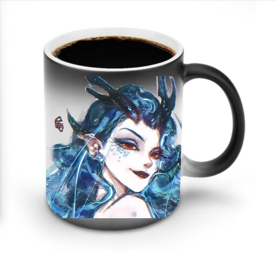 （画像用） Ne Zha 2 ナタ 魔童の大暴れ 温度変色マグカップ