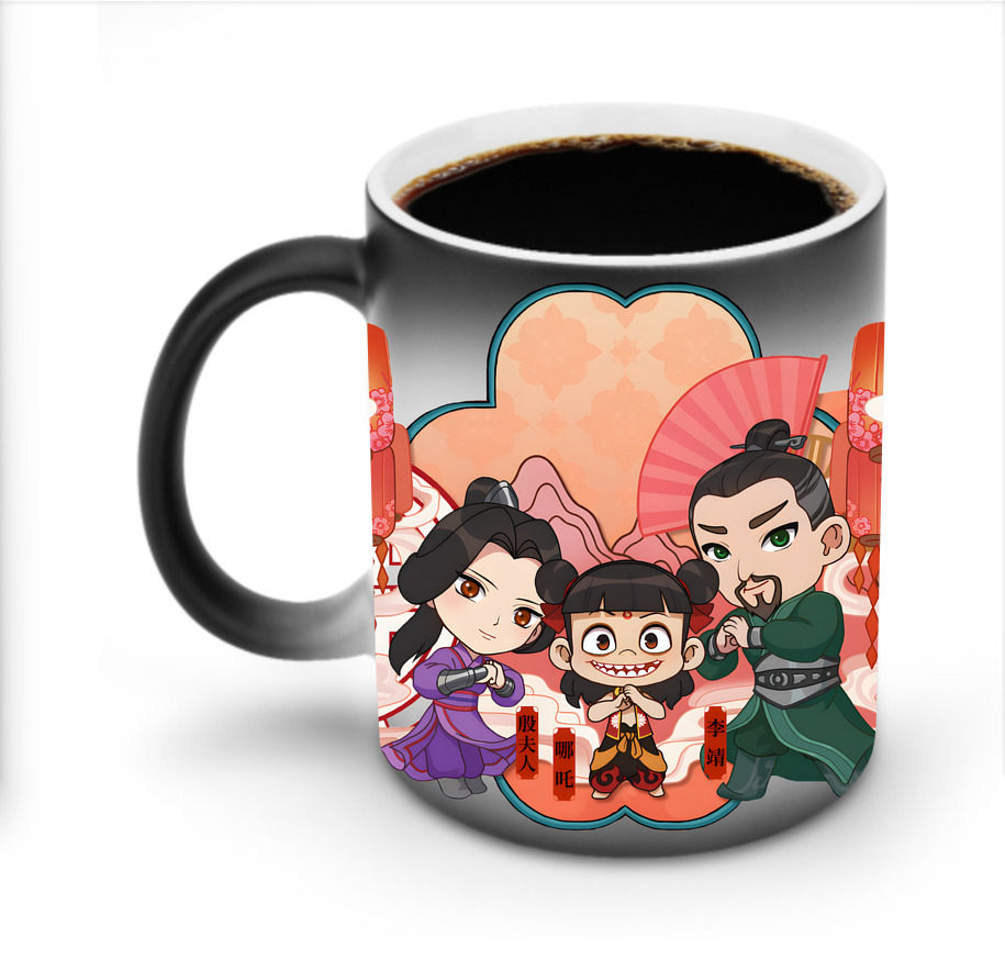 （画像用） Ne Zha 2 ナタ 魔童の大暴れ 温度変色マグカップ