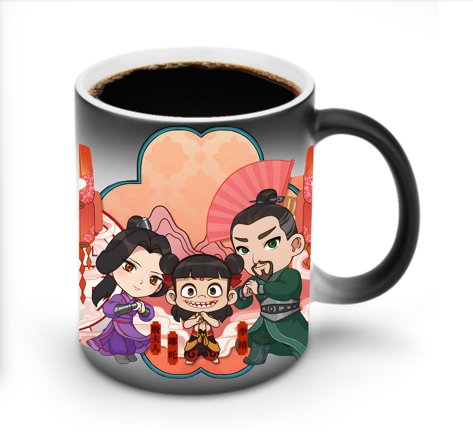 （画像用） Ne Zha 2 ナタ 魔童の大暴れ 温度変色マグカップ