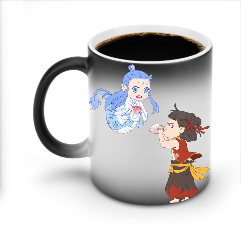 （画像用） Ne Zha 2 ナタ 魔童の大暴れ 温度変色マグカップ