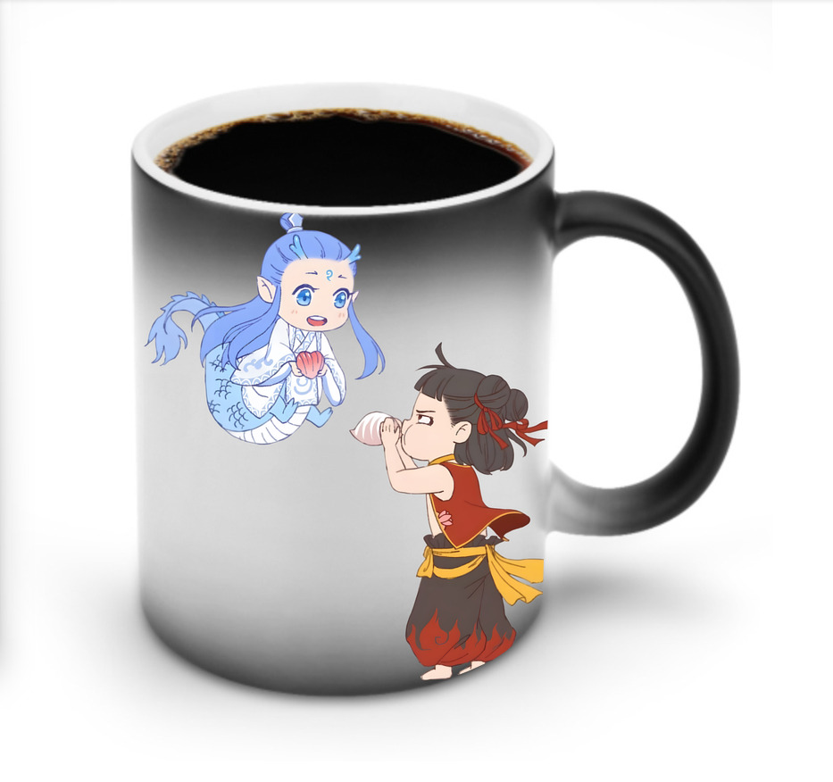 （画像用） Ne Zha 2 ナタ 魔童の大暴れ 温度変色マグカップ