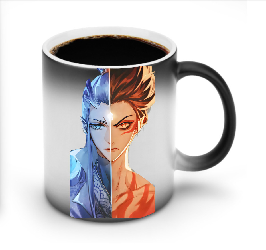 （画像用） Ne Zha 2 ナタ 魔童の大暴れ 温度変色マグカップ