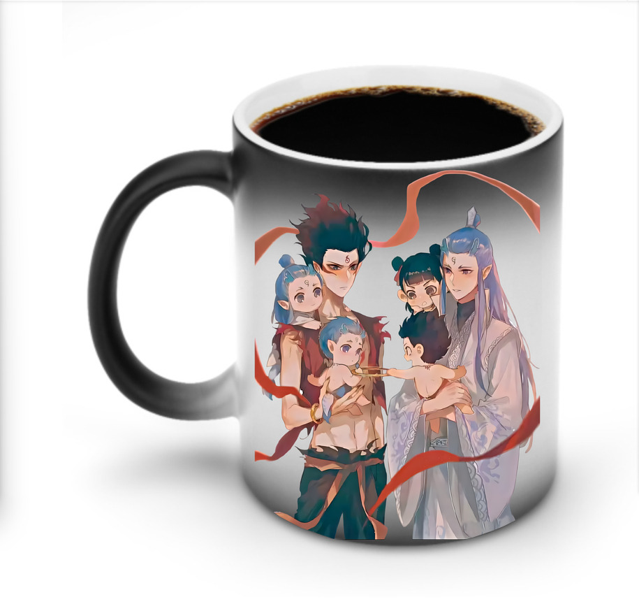 （画像用） Ne Zha 2 ナタ 魔童の大暴れ 温度変色マグカップ