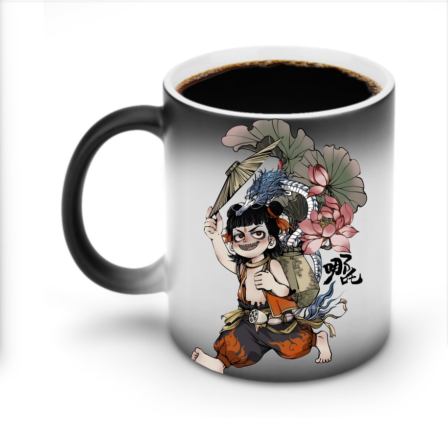 （画像用） Ne Zha 2 ナタ 魔童の大暴れ 温度変色マグカップ