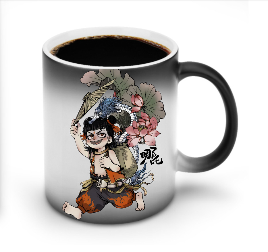 （画像用） Ne Zha 2 ナタ 魔童の大暴れ 温度変色マグカップ
