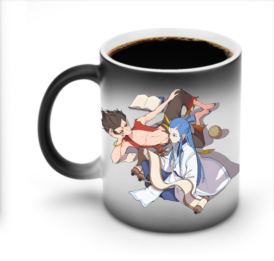 （画像用） Ne Zha 2 ナタ 魔童の大暴れ 温度変色マグカップ