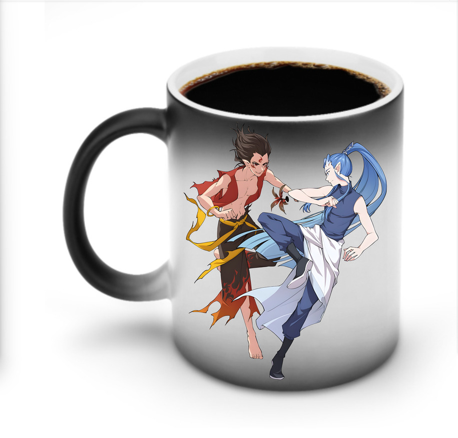 （画像用） Ne Zha 2 ナタ 魔童の大暴れ 温度変色マグカップ