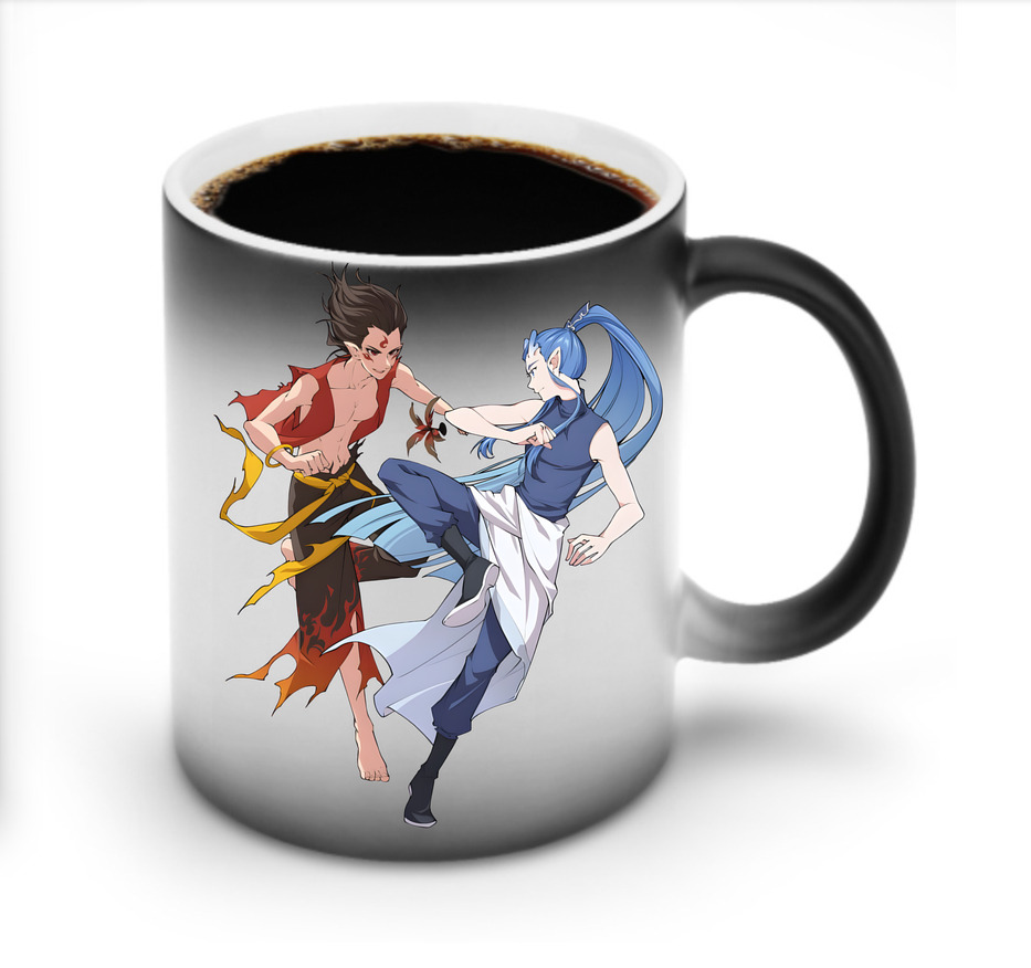 （画像用） Ne Zha 2 ナタ 魔童の大暴れ 温度変色マグカップ
