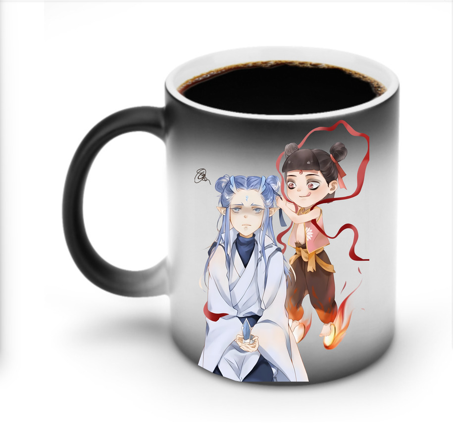 （画像用） Ne Zha 2 ナタ 魔童の大暴れ 温度変色マグカップ