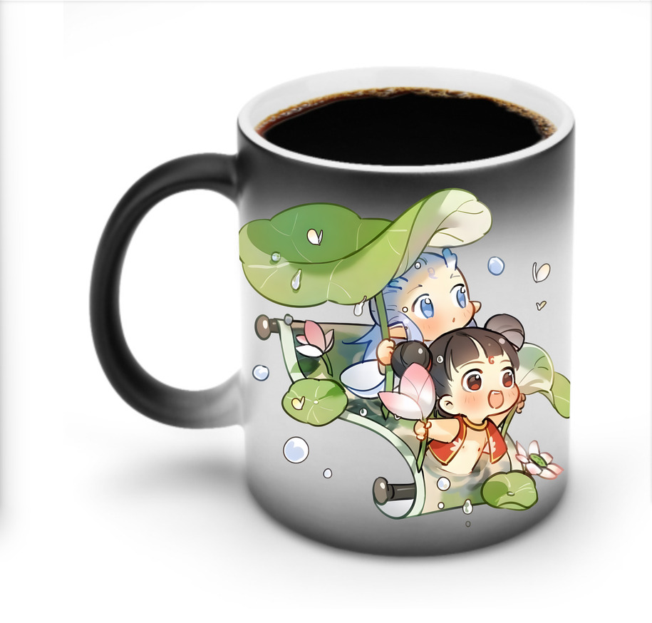 （画像用） Ne Zha 2 ナタ 魔童の大暴れ 温度変色マグカップ
