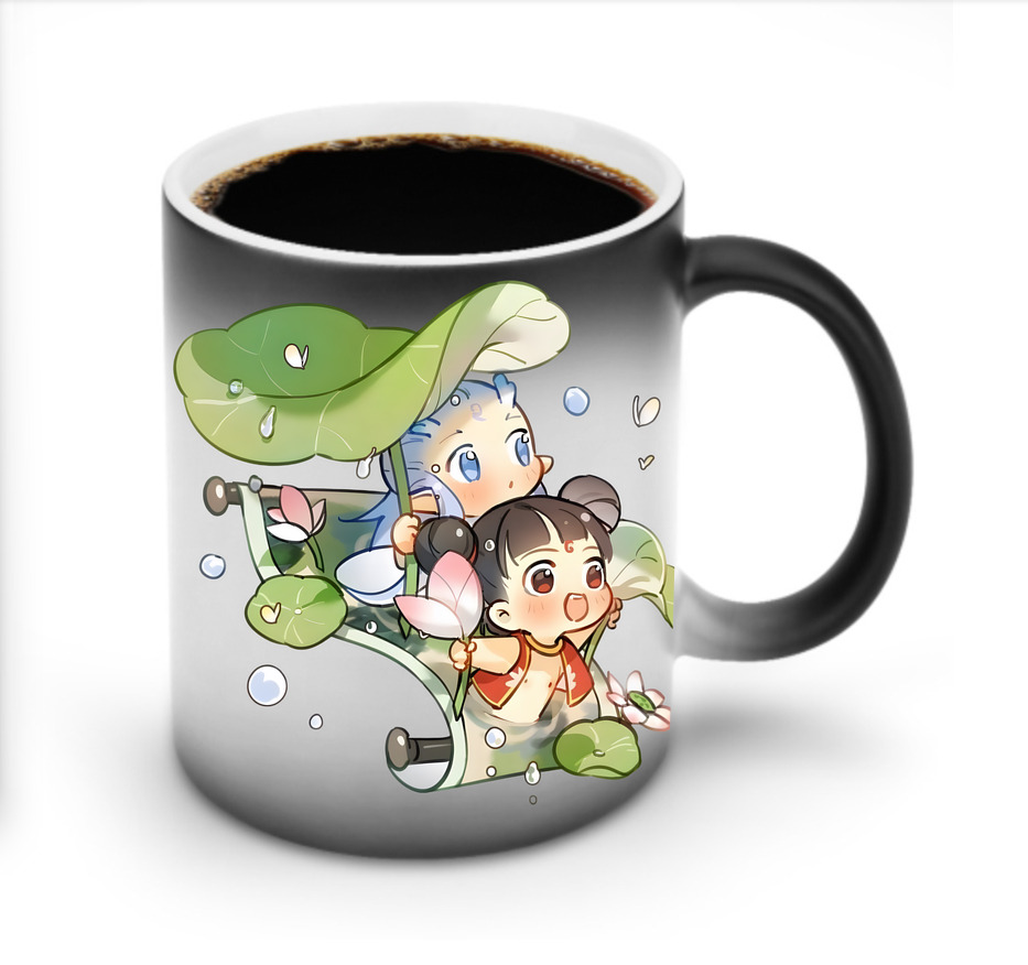 （画像用） Ne Zha 2 ナタ 魔童の大暴れ 温度変色マグカップ