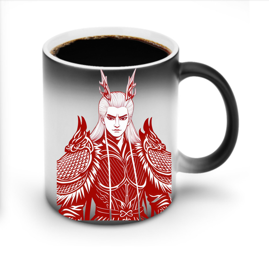 （画像用） Ne Zha 2 ナタ 魔童の大暴れ 温度変色マグカップ