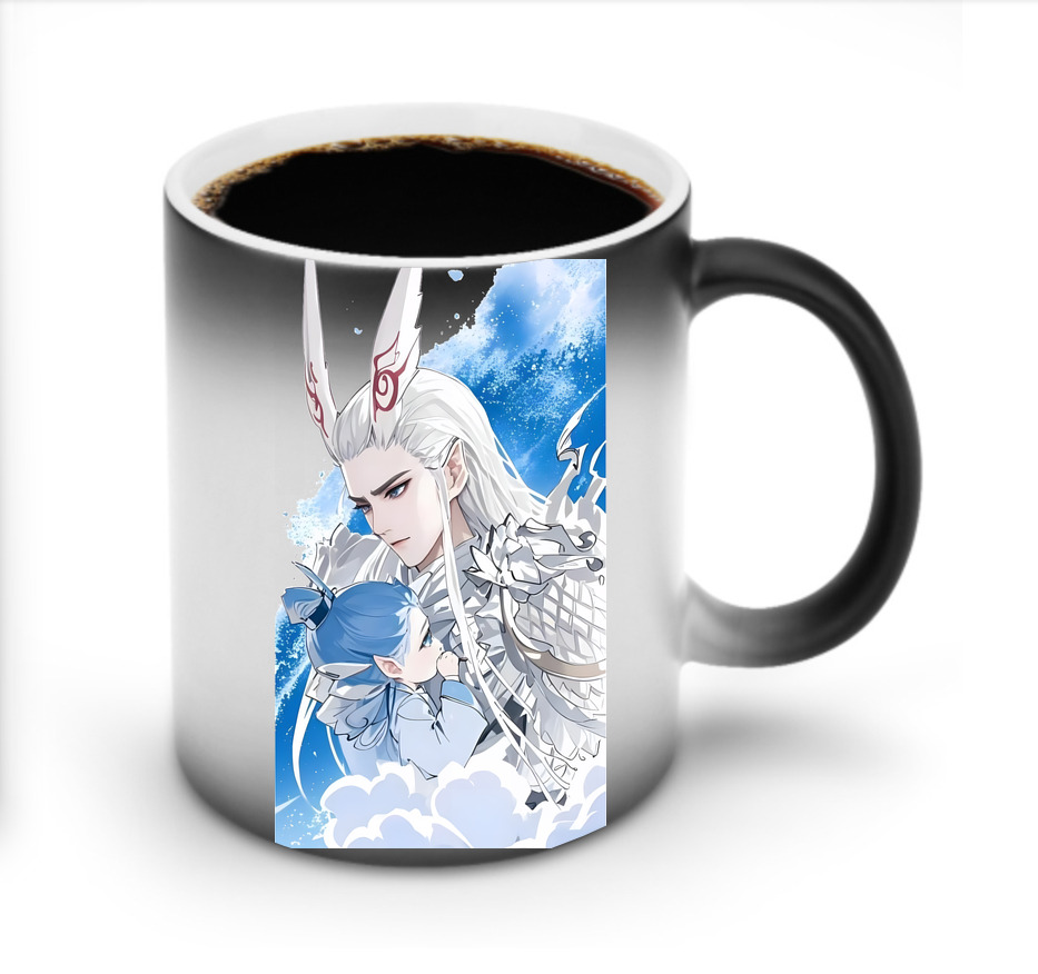 （画像用） Ne Zha 2 ナタ 魔童の大暴れ 温度変色マグカップ