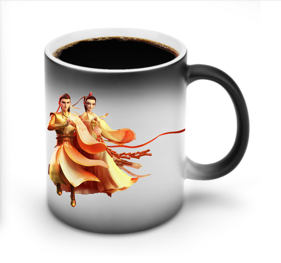 （画像用） Ne Zha 2 ナタ 魔童の大暴れ 温度変色マグカップ