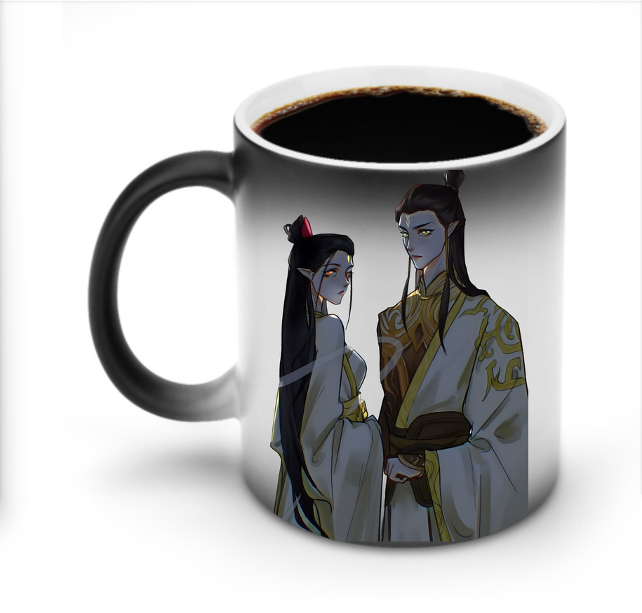 （画像用） Ne Zha 2 ナタ 魔童の大暴れ 温度変色マグカップ