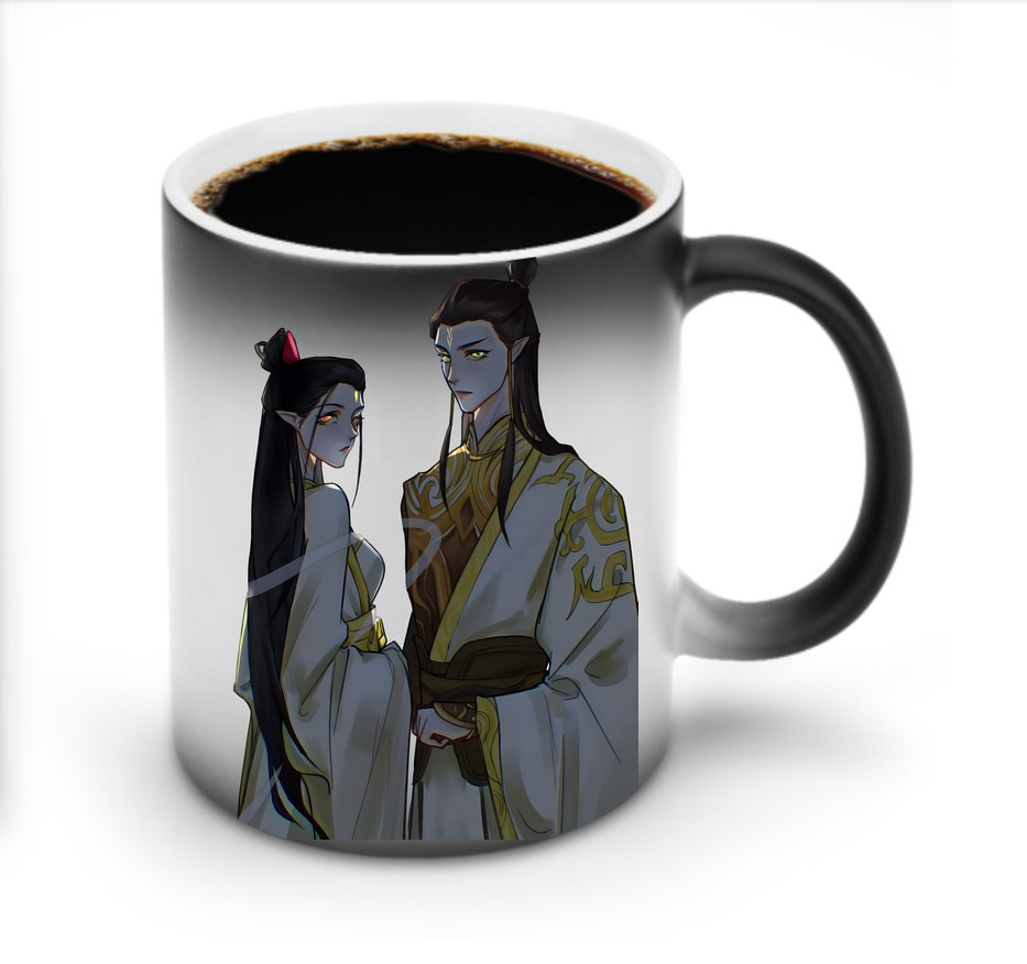 （画像用） Ne Zha 2 ナタ 魔童の大暴れ 温度変色マグカップ