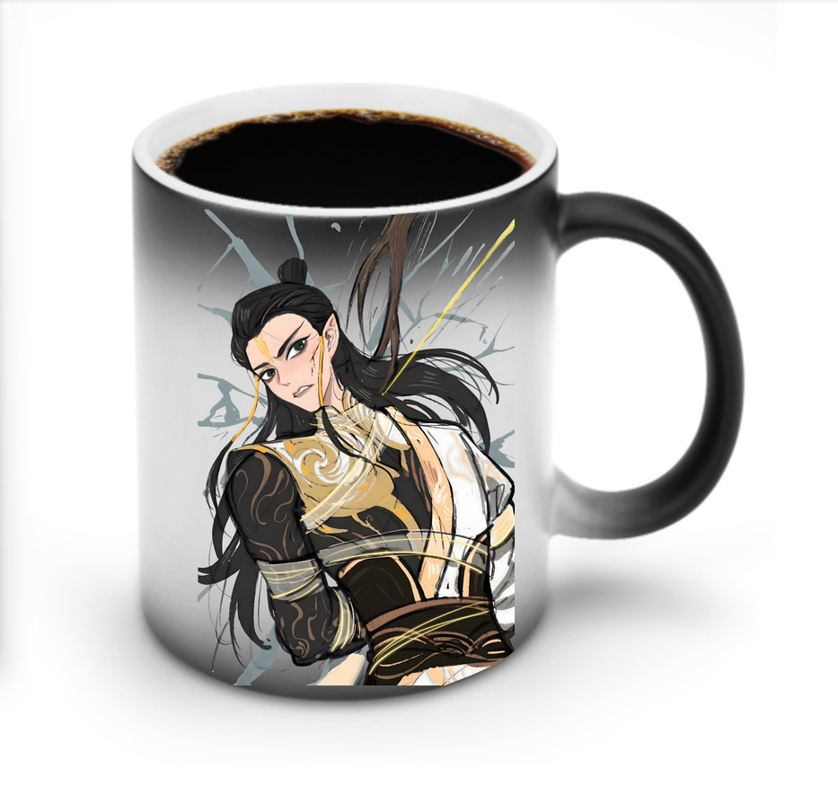 （画像用） Ne Zha 2 ナタ 魔童の大暴れ 温度変色マグカップ