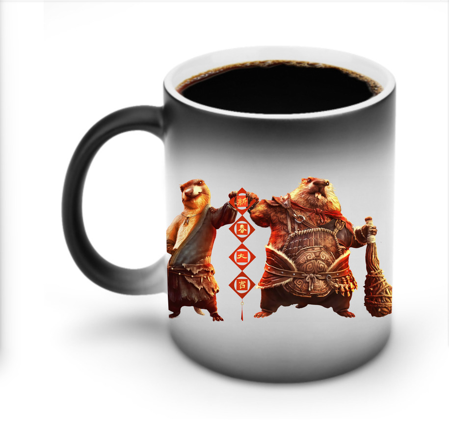 （画像用） Ne Zha 2 ナタ 魔童の大暴れ 温度変色マグカップ