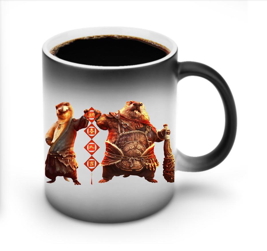 （画像用） Ne Zha 2 ナタ 魔童の大暴れ 温度変色マグカップ