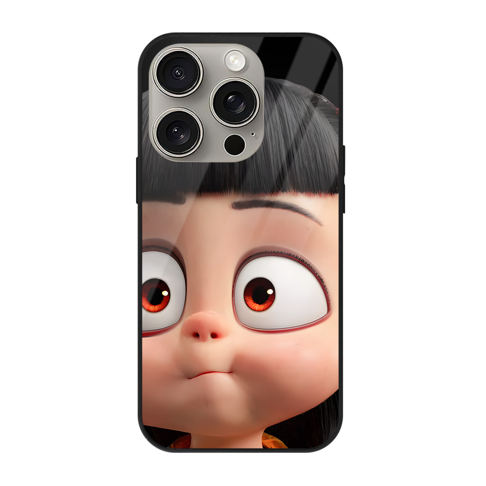 （画像用） Ne Zha 2 ナタ 魔童の大暴れ 【iPhone15Pro対応】スマホケース 耐衝撃＆黄変防止 背面ガラス