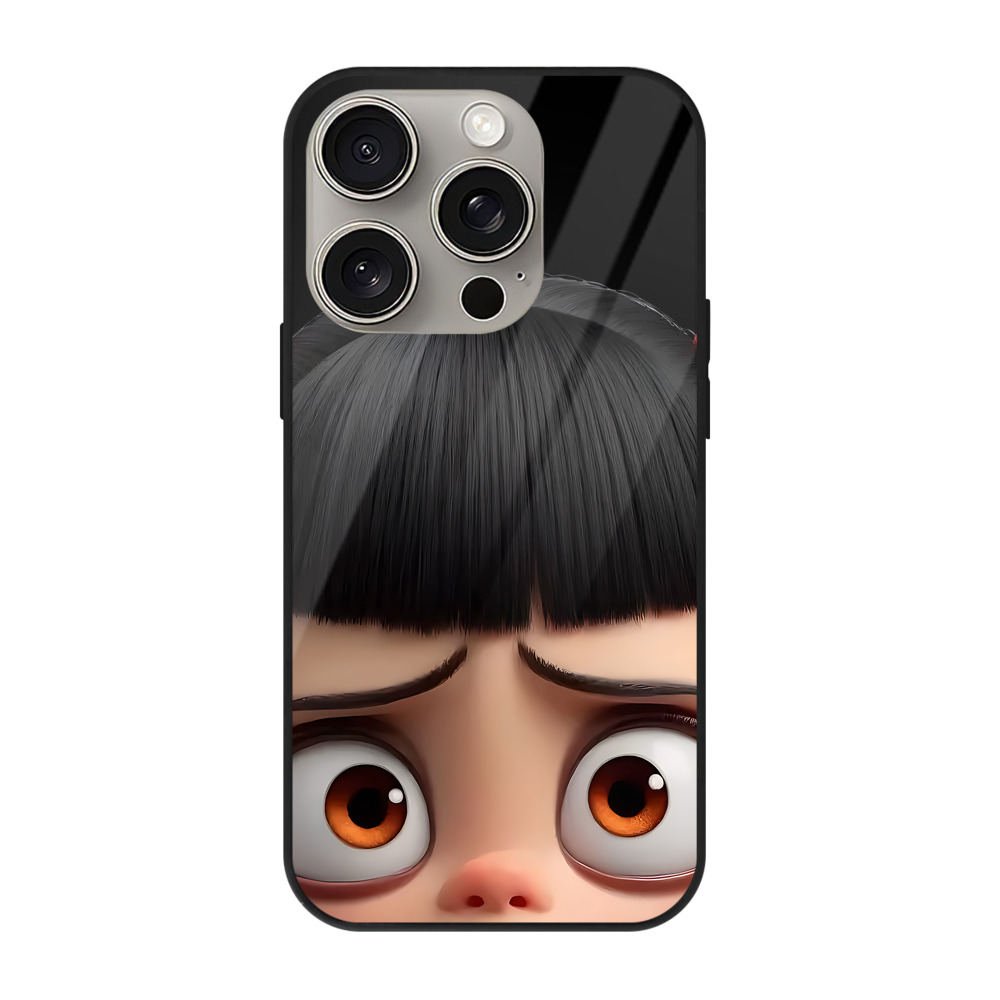（画像用） Ne Zha 2 ナタ 魔童の大暴れ 【iPhone15Pro対応】スマホケース 耐衝撃＆黄変防止 背面ガラス