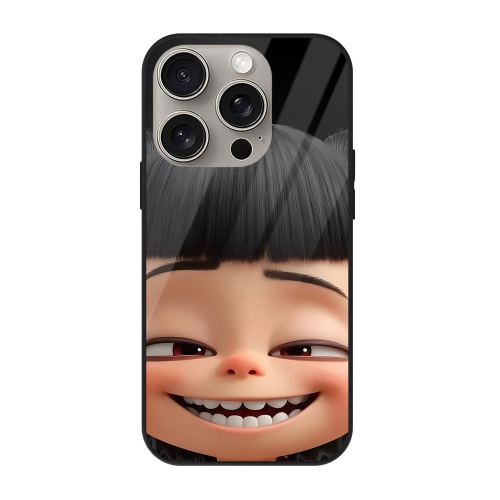 （画像用） Ne Zha 2 ナタ 魔童の大暴れ 【iPhone15Pro対応】スマホケース 耐衝撃＆黄変防止 背面ガラス