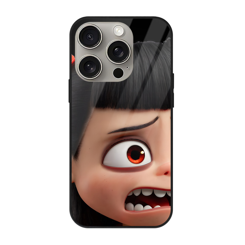 （画像用） Ne Zha 2 ナタ 魔童の大暴れ 【iPhone15Pro対応】スマホケース 耐衝撃＆黄変防止 背面ガラス