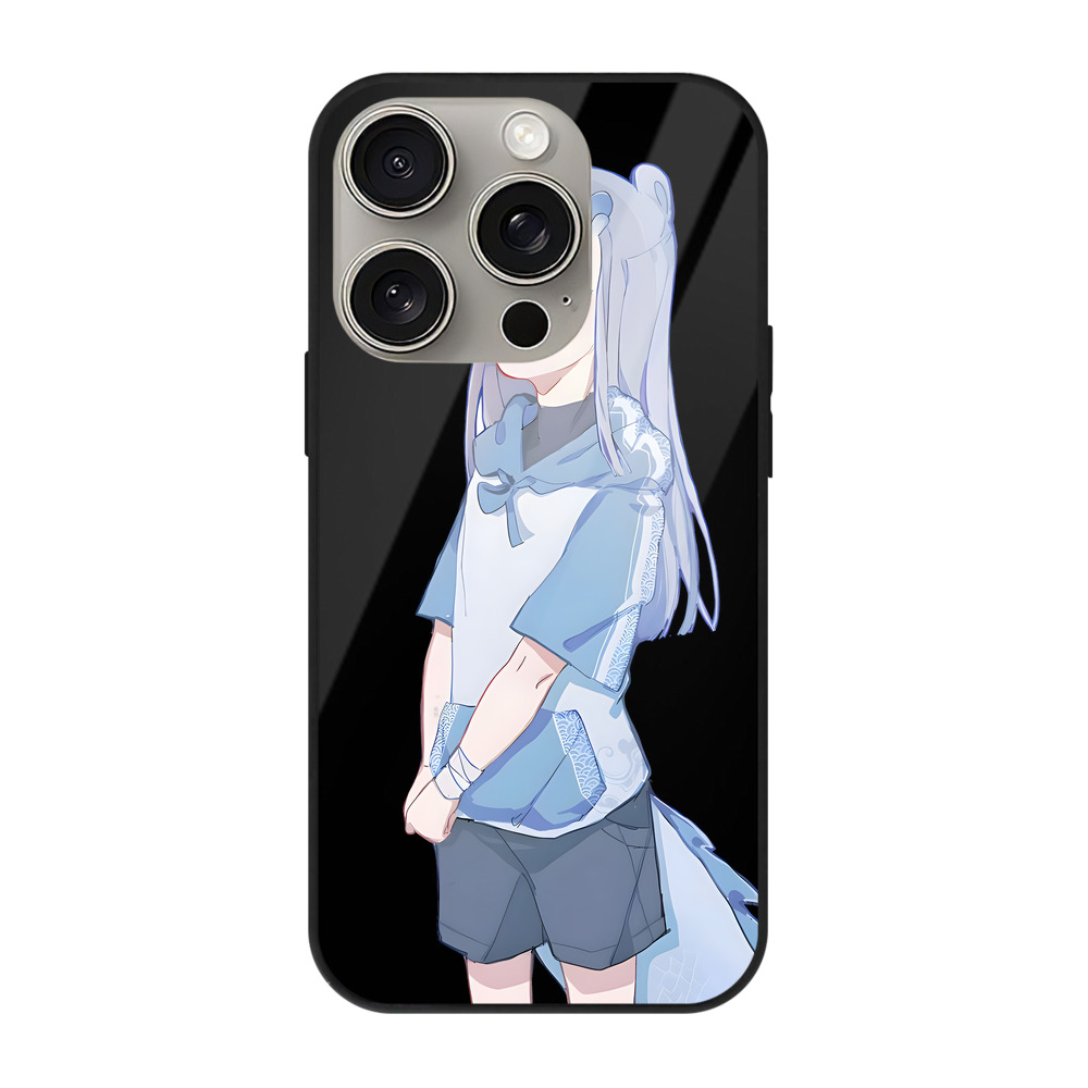 （画像用） Ne Zha 2 ナタ 魔童の大暴れ 【iPhone15Pro対応】スマホケース 耐衝撃＆黄変防止 背面ガラス