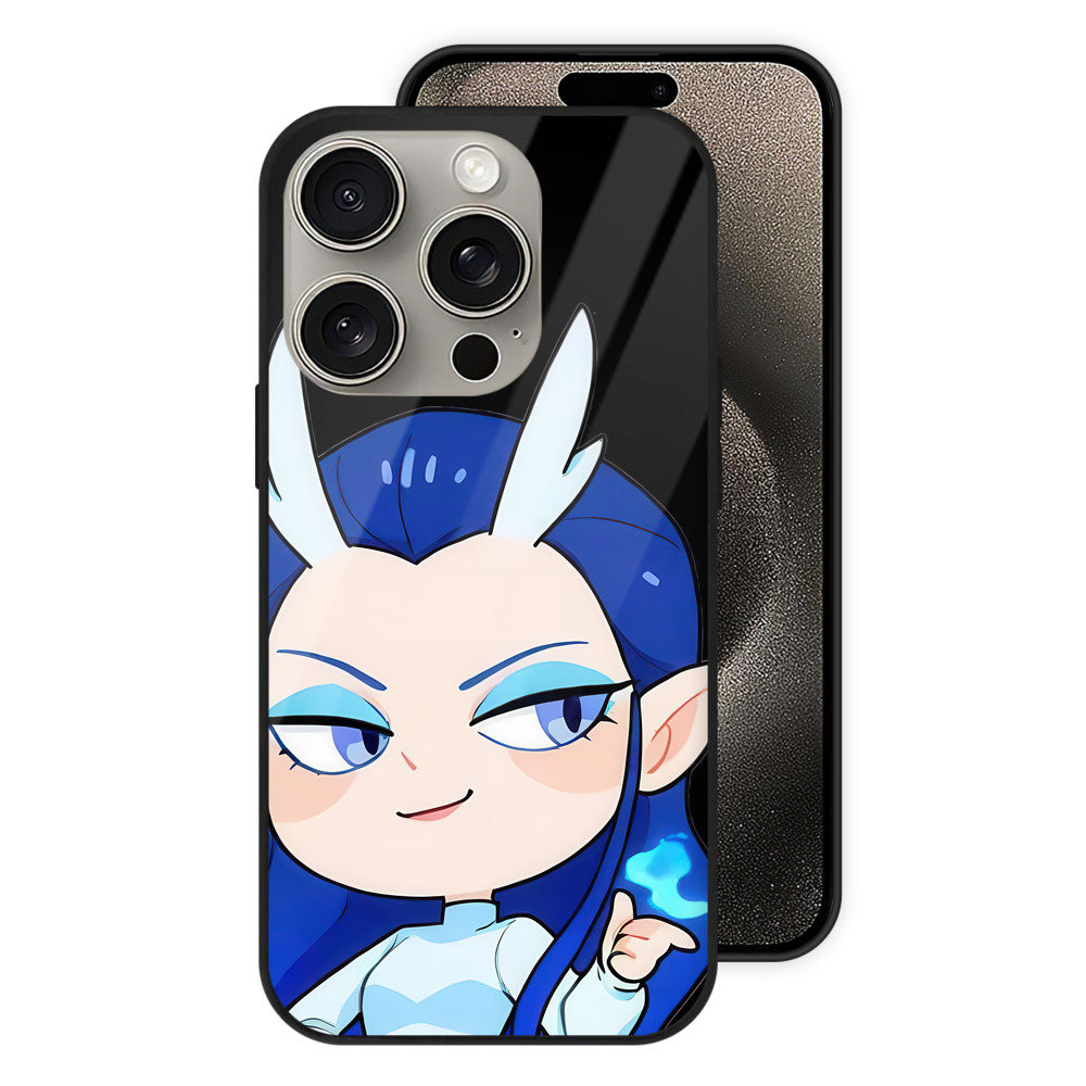 Ne Zha 2 ナタ 魔童の大暴れ 【iPhone15Pro対応】スマホケース 耐衝撃＆黄変防止 背面ガラス