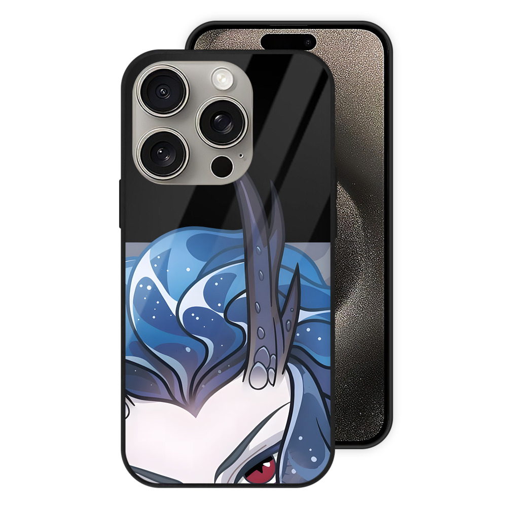 （画像用） Ne Zha 2 ナタ 魔童の大暴れ 【iPhone15Pro対応】スマホケース 耐衝撃＆黄変防止 背面ガラス