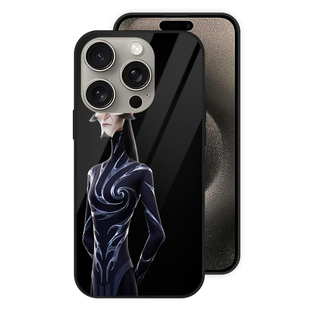 （画像用） Ne Zha 2 ナタ 魔童の大暴れ 【iPhone15Pro対応】スマホケース 耐衝撃＆黄変防止 背面ガラス