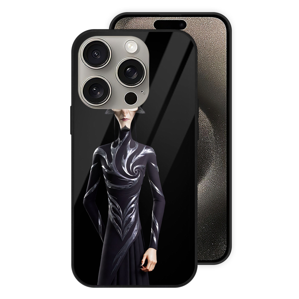 （画像用） Ne Zha 2 ナタ 魔童の大暴れ 【iPhone15Pro対応】スマホケース 耐衝撃＆黄変防止 背面ガラス
