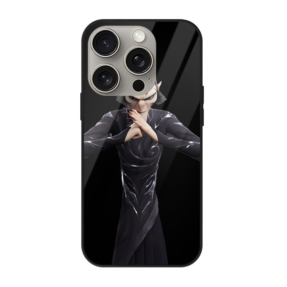 （画像用） Ne Zha 2 ナタ 魔童の大暴れ 【iPhone15Pro対応】スマホケース 耐衝撃＆黄変防止 背面ガラス