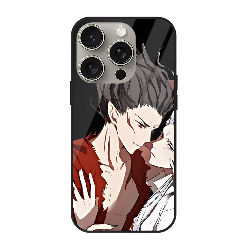 （画像用） Ne Zha 2 ナタ 魔童の大暴れ 【iPhone15Pro対応】スマホケース 耐衝撃＆黄変防止 背面ガラス