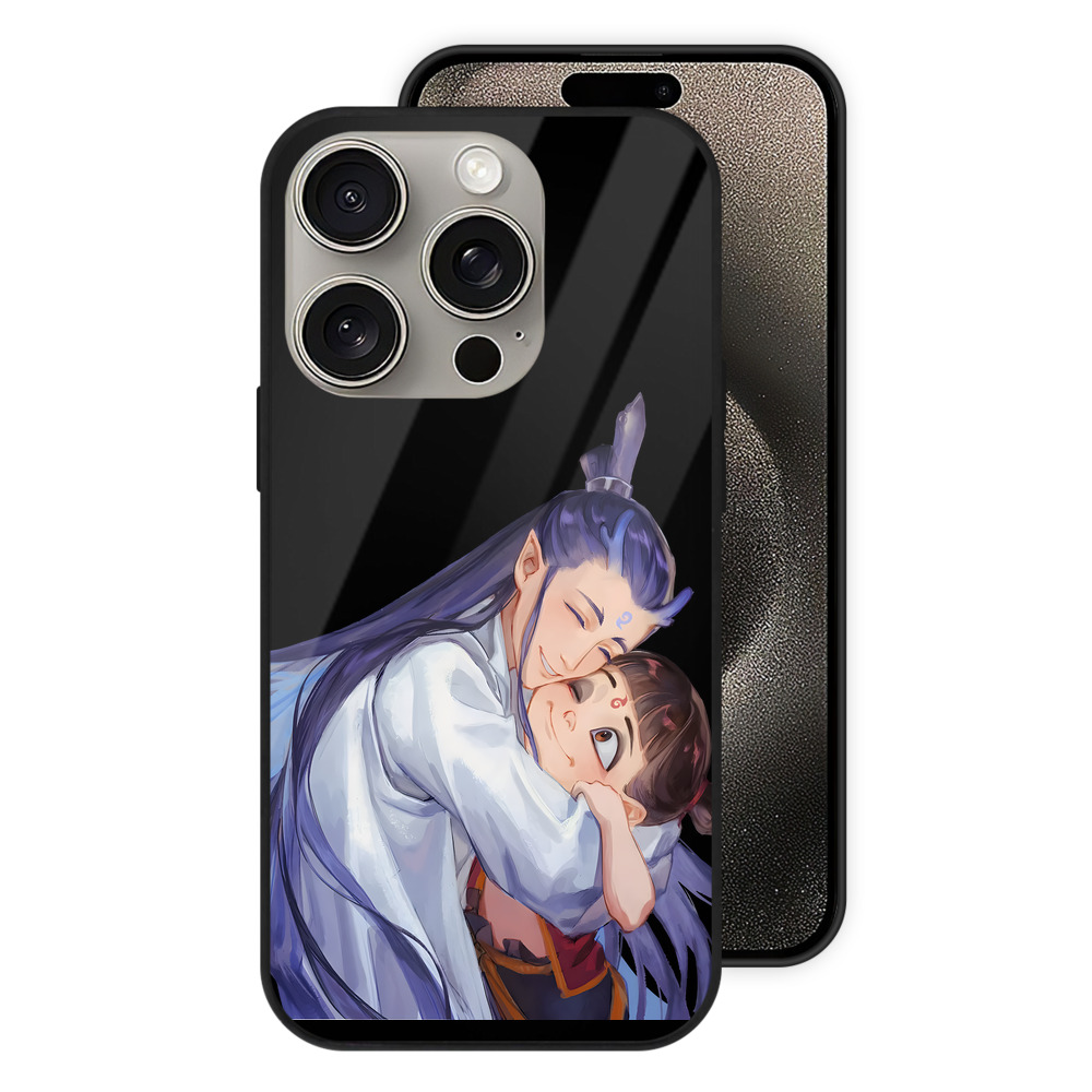 Ne Zha 2 ナタ 魔童の大暴れ 【iPhone15Pro対応】スマホケース 耐衝撃＆黄変防止 背面ガラス