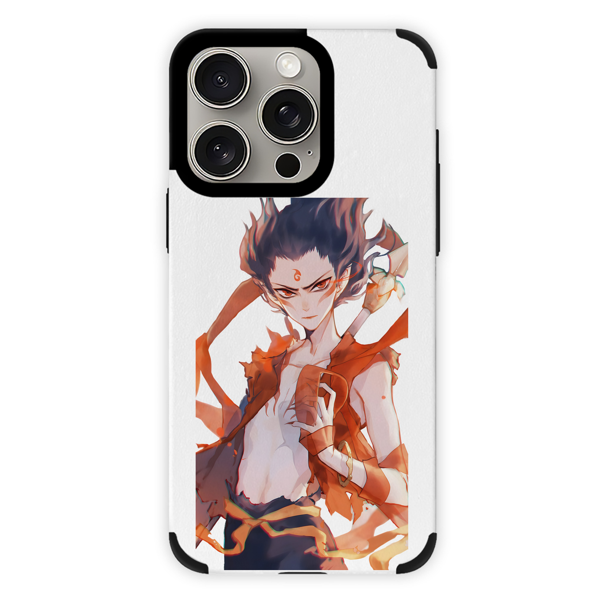 （画像用） Ne Zha 2 ナタ 魔童の大暴れ 【iPhone15ProMax対応】 PUレザー スマホケース 耐衝撃＆黄変防止