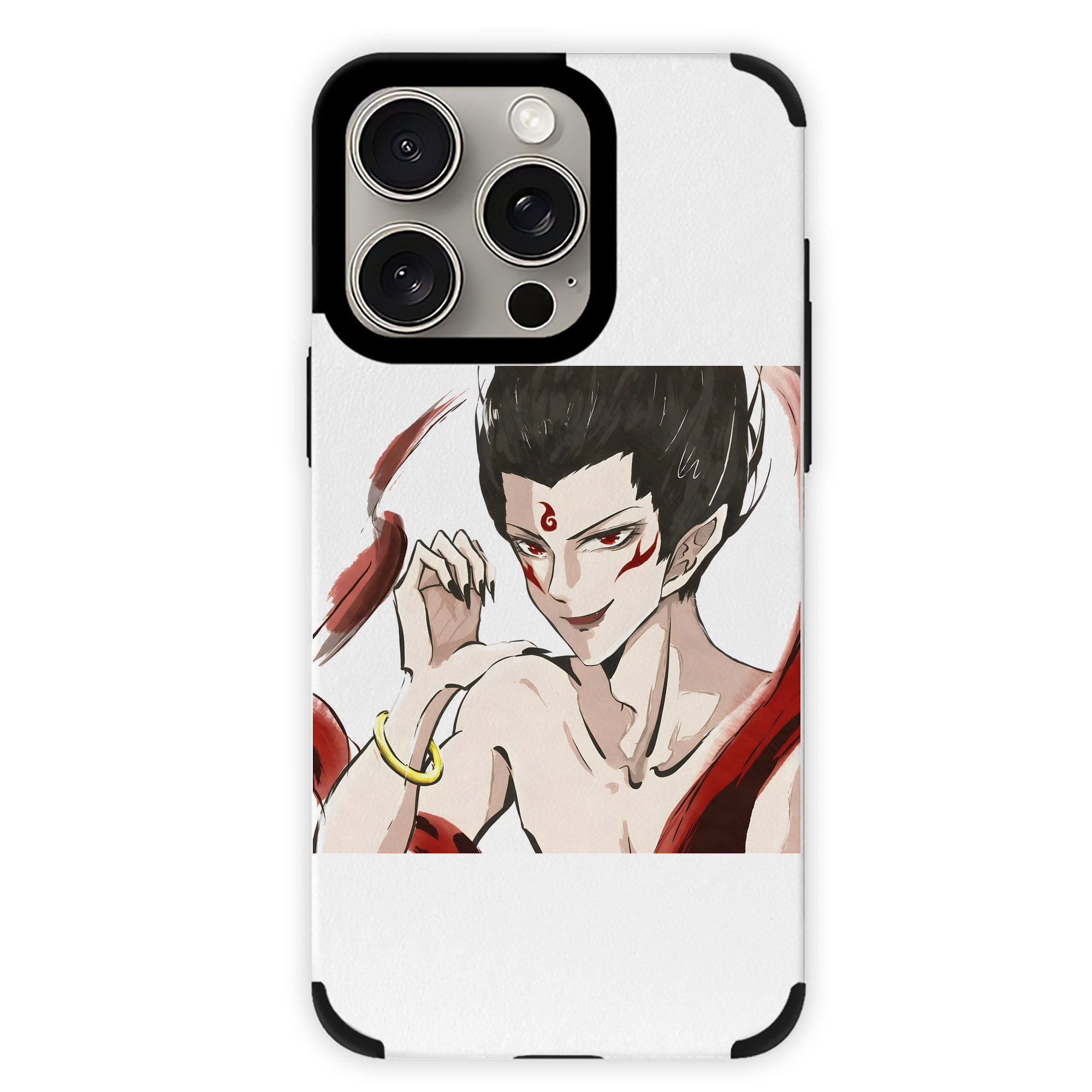 （画像用） Ne Zha 2 ナタ 魔童の大暴れ 【iPhone15ProMax対応】 PUレザー スマホケース 耐衝撃＆黄変防止