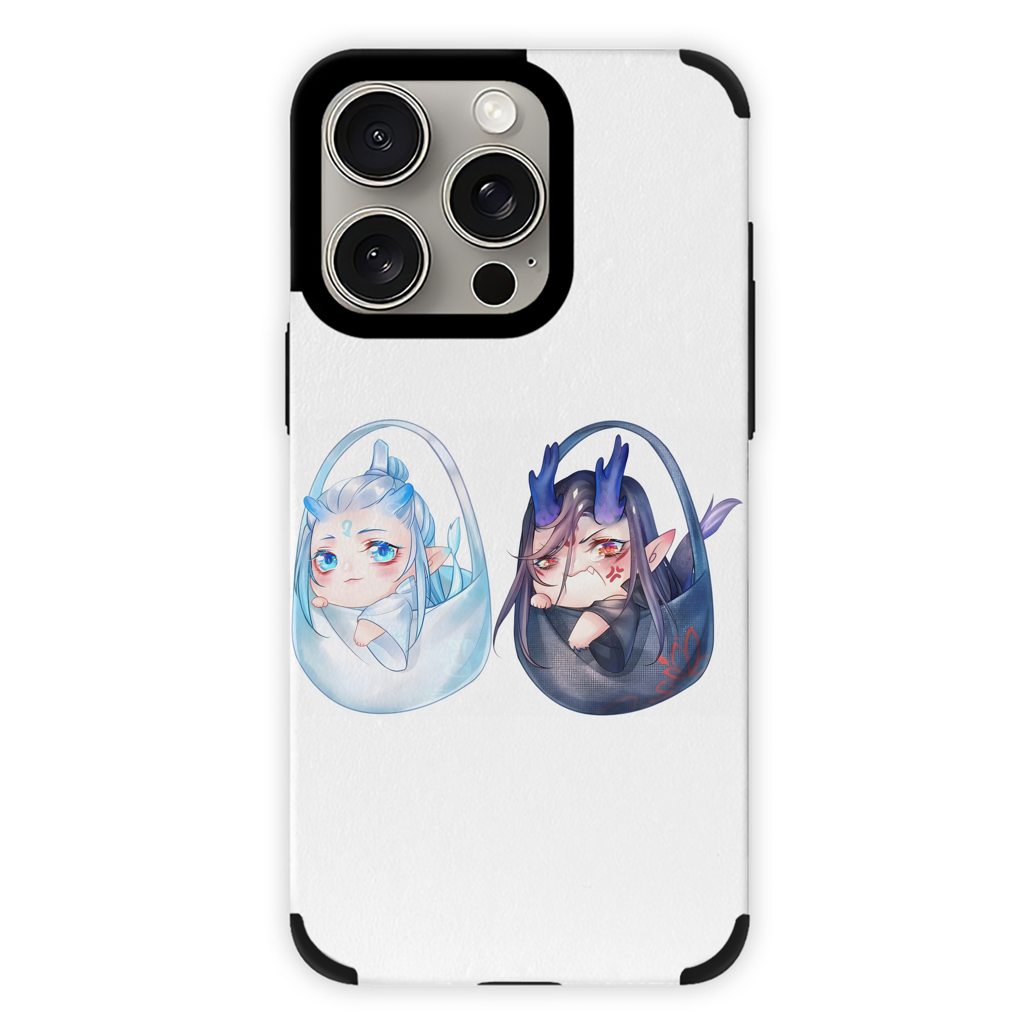 （画像用） Ne Zha 2 ナタ 魔童の大暴れ 【iPhone15ProMax対応】 PUレザー スマホケース 耐衝撃＆黄変防止