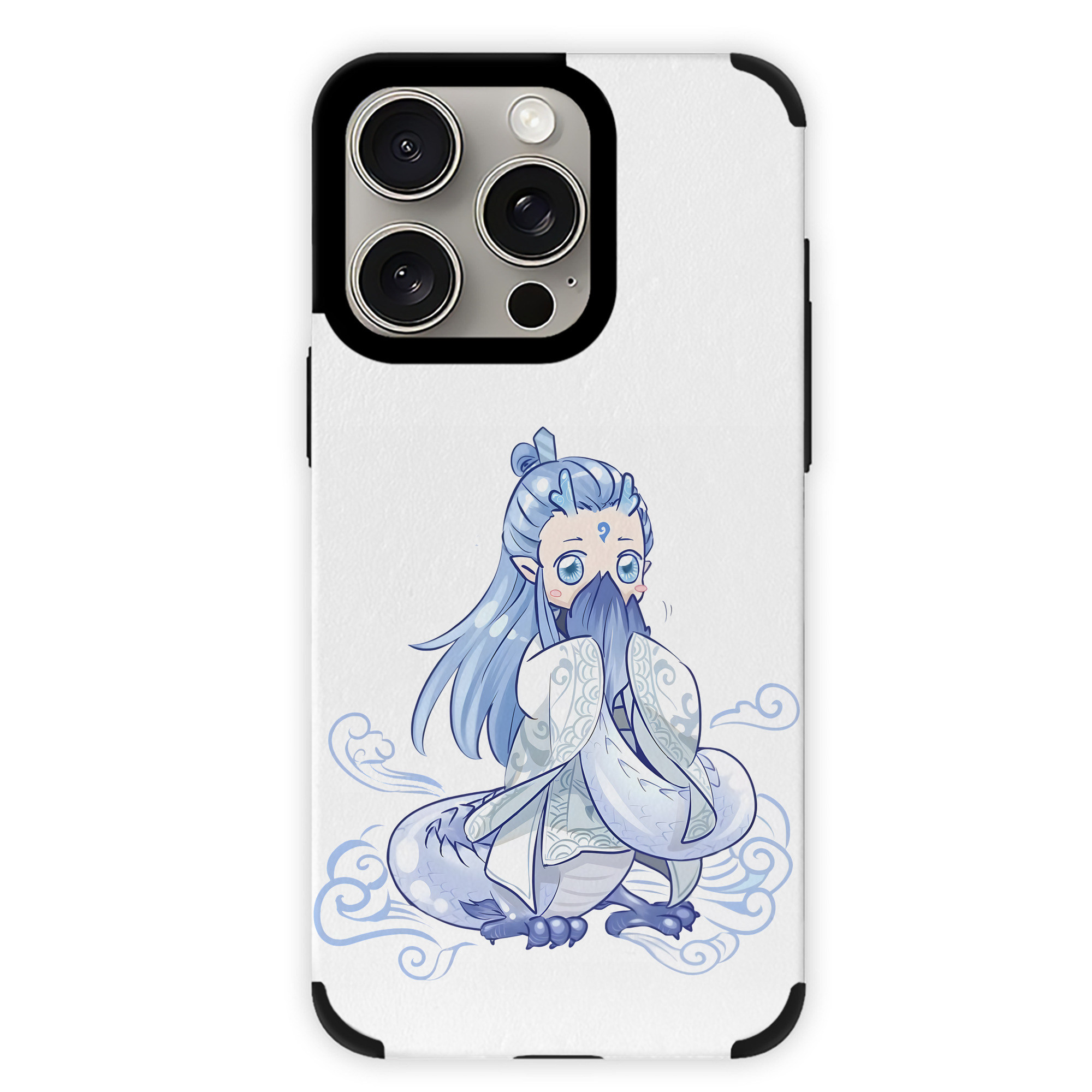 （画像用） Ne Zha 2 ナタ 魔童の大暴れ 【iPhone15ProMax対応】 PUレザー スマホケース 耐衝撃＆黄変防止