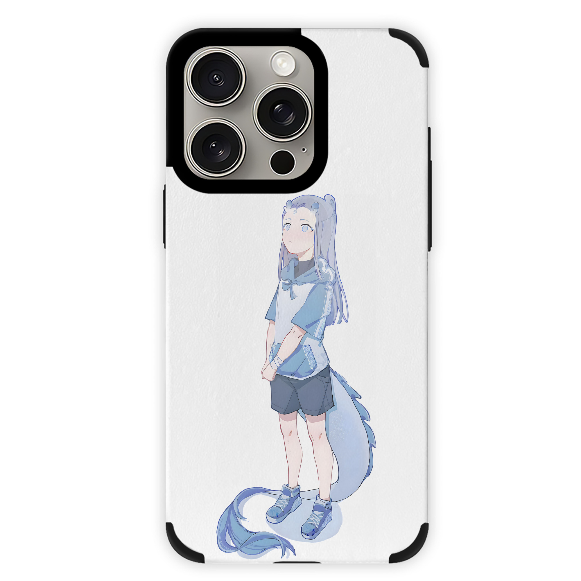 （画像用） Ne Zha 2 ナタ 魔童の大暴れ 【iPhone15ProMax対応】 PUレザー スマホケース 耐衝撃＆黄変防止