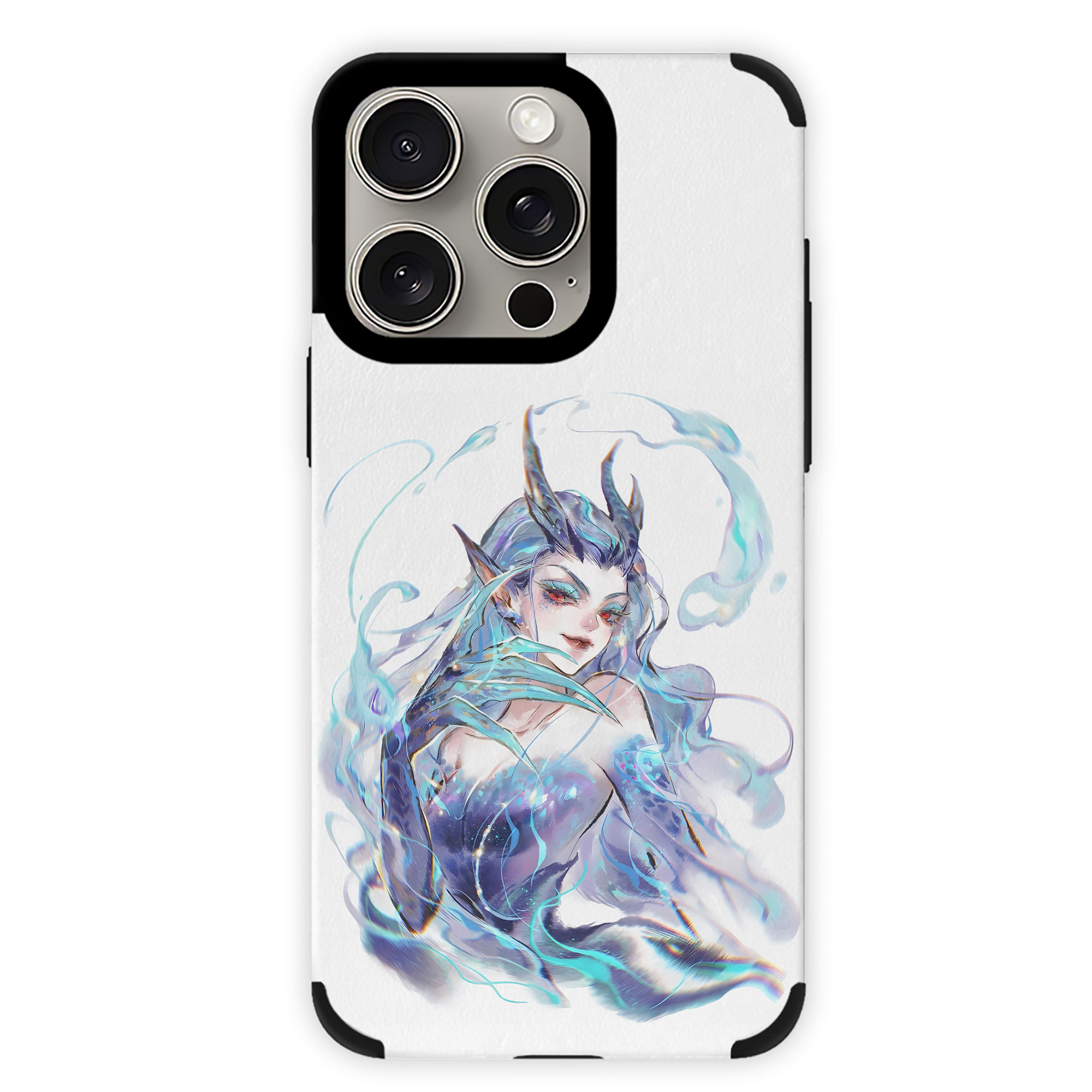 （画像用） Ne Zha 2 ナタ 魔童の大暴れ 【iPhone15ProMax対応】 PUレザー スマホケース 耐衝撃＆黄変防止