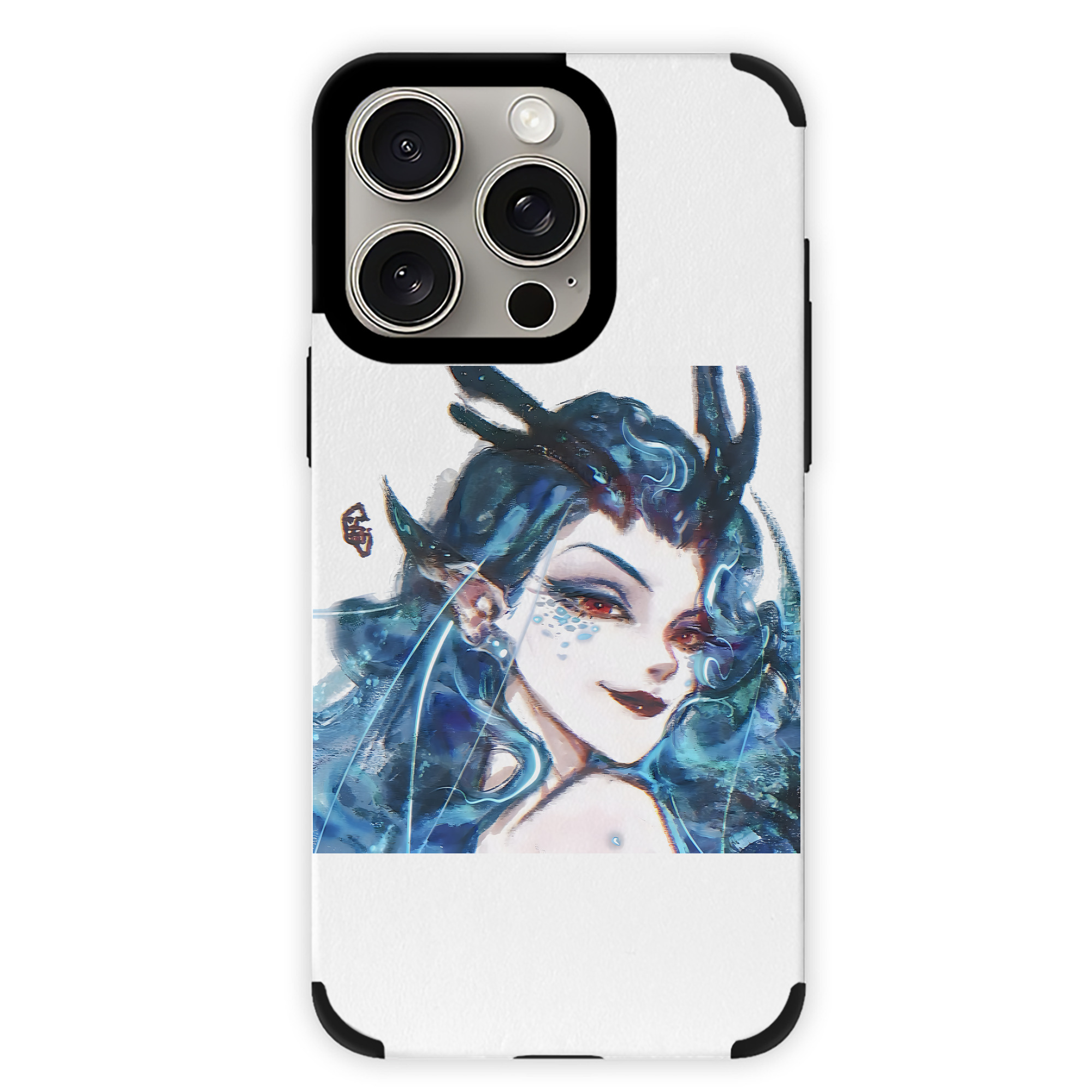 （画像用） Ne Zha 2 ナタ 魔童の大暴れ 【iPhone15ProMax対応】 PUレザー スマホケース 耐衝撃＆黄変防止