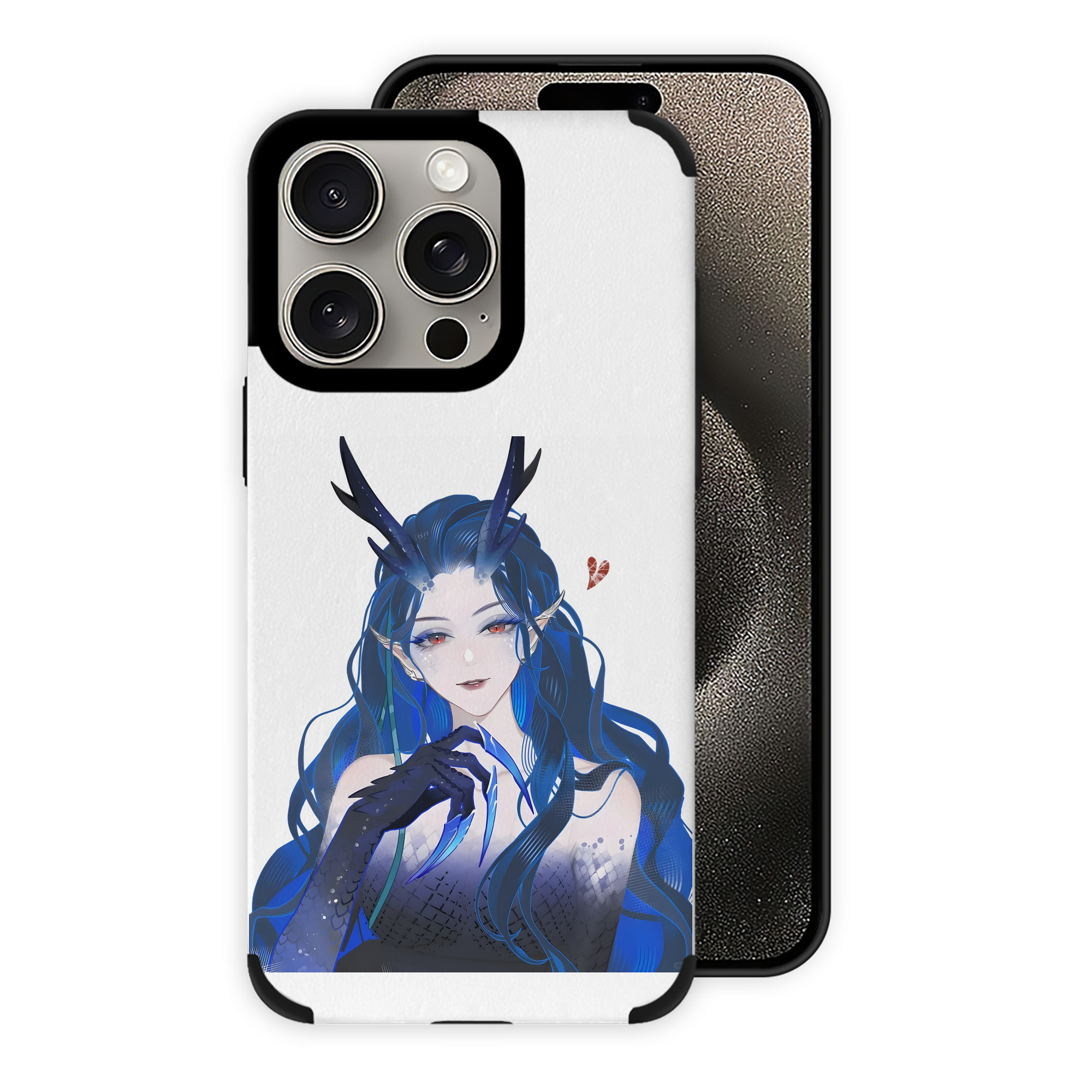 （画像用） Ne Zha 2 ナタ 魔童の大暴れ 【iPhone15ProMax対応】 PUレザー スマホケース 耐衝撃＆黄変防止